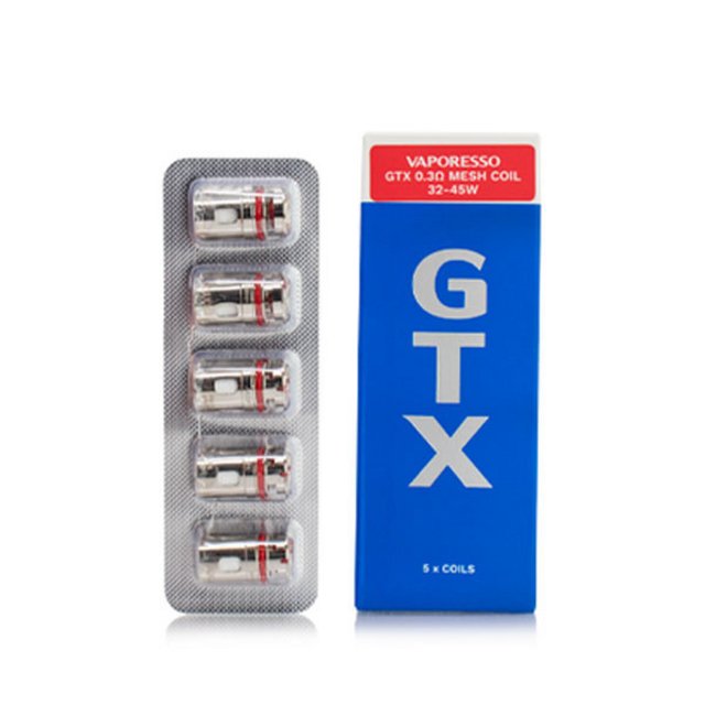 VAPORESSO GTX 0.6OHM MESH COIL 5CT