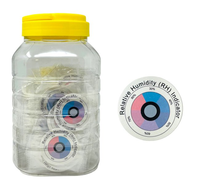 RELATIVE HUMIDITY (RH) INDICATOR 100CT JAR