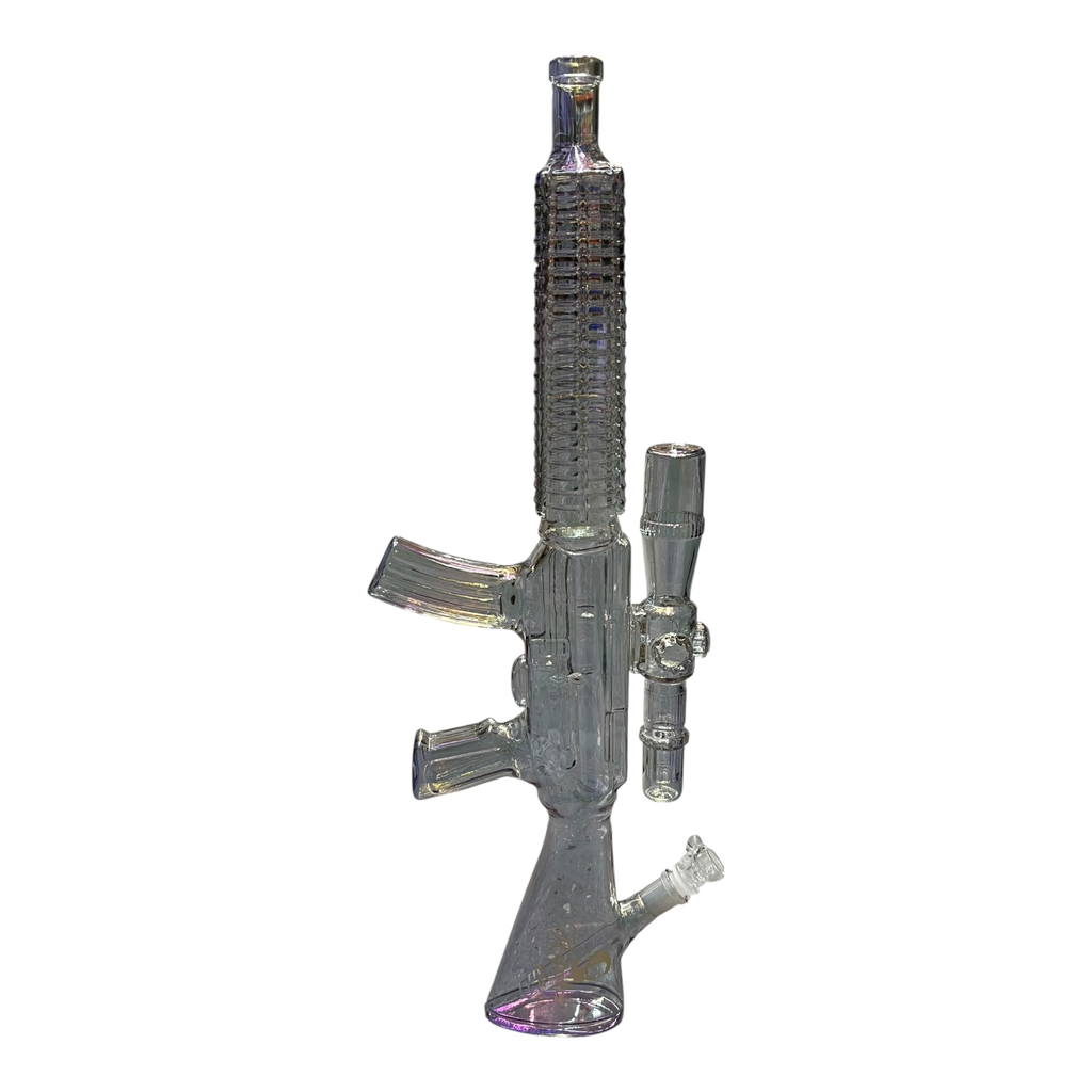 HIPSTER RIFLE STYLE WATER PIPE #GS023 ASSORTED COLORS