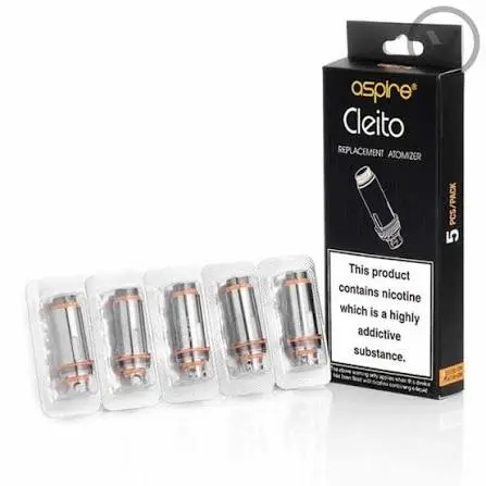 ASPIRE CLEITO REPLACEMENT ATOMIZER 5CT