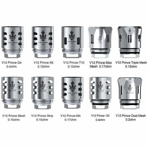 [69406956148] SMOK V12 PRINCE MAX MESH 0.17OHM 3CT
