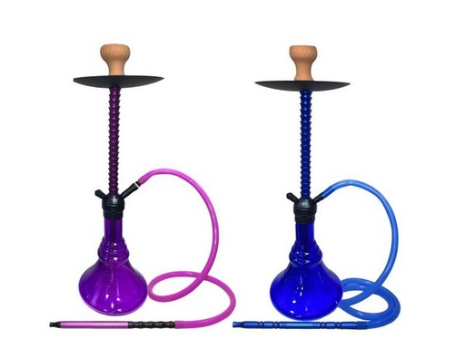 [DUD -05246] DUD BIG DADDY HOOKAH 1 HOSE ASSORTED COLORS