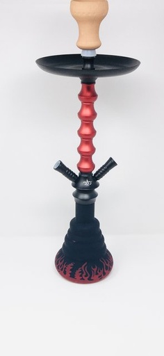 [DUD -05249] DUD DOMINO HOOKAH 2 HOSE ASSORTED COLORS
