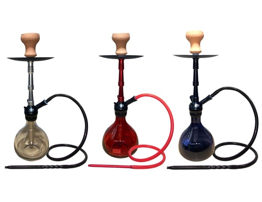 [DUD -19207] DUD MONSTER 1 HOSE HOOKAH ASSORTED COLORS