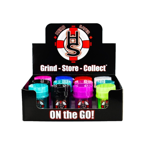 [HER-02900] HERBSAVER GRINDER SMALL BOX OF 12