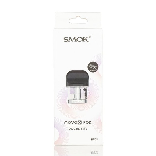 [ITM060820013583] SMOK NOVO X POD DC 0.8OHM MTL 3CT