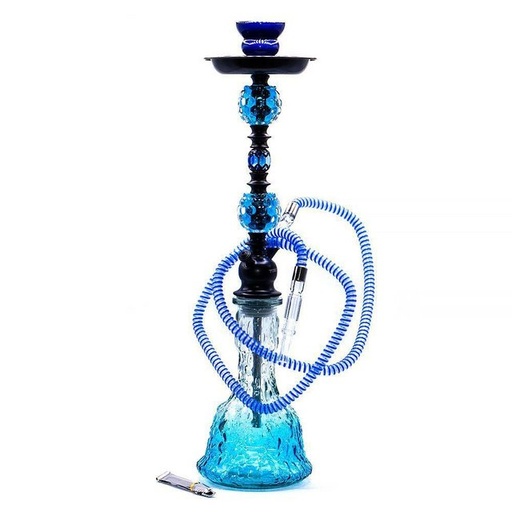 [ITM060921020339] TOPOO MEDIUM 20261W HOOKAH 2 HOSE ASSORTED COLORS
