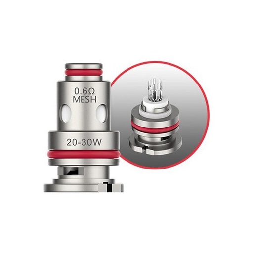[ITM071220015124] VAPORESSO GTX-2 0.6OHM MESH COIL 5CT