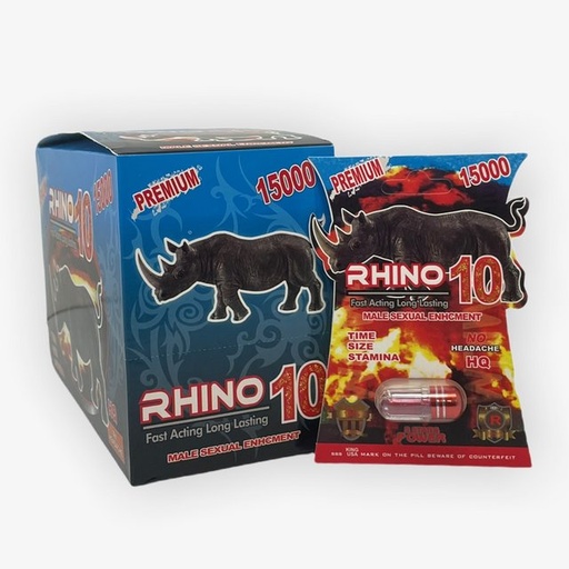 [ITM161121021671] RHINO 10 HQ PREMIUM 15000 BOX OF 24