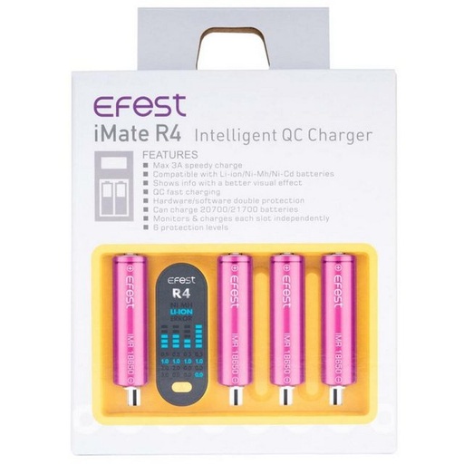 [ITM23062073197319] EFEST IMATE R4 QC CHARGER