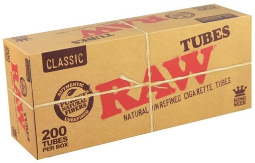 [ITM23062085738573] RAW TUBES KINGSIZE CLASSIC 200CT