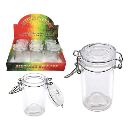[ITM23062089748974] AIRTIGHT STORAGE JARS WIRE COVER SMALL CT-03 BOX OF 6