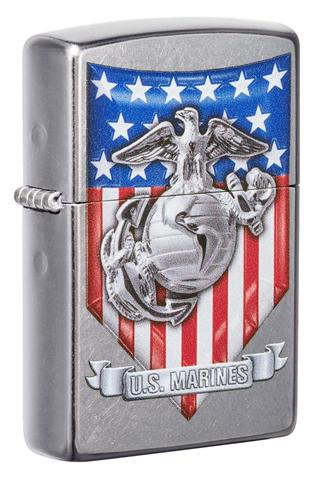 [ITM280321017109] ZIPPO LIGHTER US MARINES USMC 49317