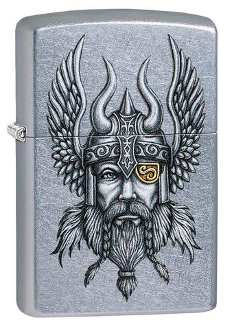 [ITM280321017140] ZIPPO LIGHTER VIKING WARRIOR DESIGN 29871