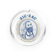 [KING-14861] ZIG ZAG CLASSIC GLASS ASHTRAY
