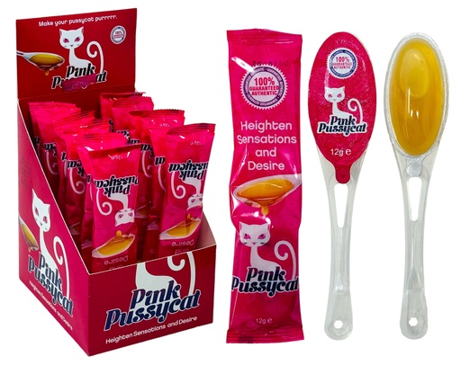 [PINK-26991] PINK PUSSYCAT SPOON HONEY 12G BOX OF 12