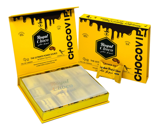 [ROYA-24466] ROYAL CHOCO VIP SEXUAL ENHANCEMENT CHOCOLATE 10G BOX OF 12