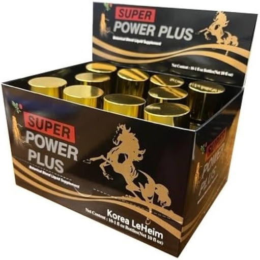 [SUPE-25063] SUPER POWER PLUS BOTANICAL ENHANCEMENT SHOTS BOX OF 10