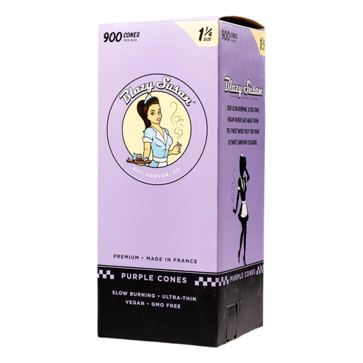 [Temp-HAM-001120] BLAZY SUSAN 1 1/4 PURPLE CONES 900 PER BOX