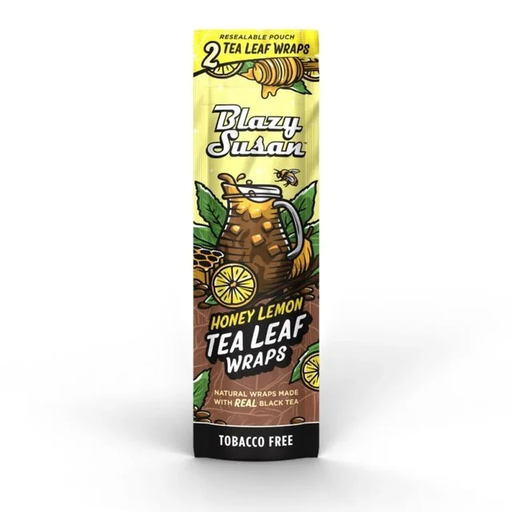 [HAMP-INT-00000163] BLAZY SUSAN HONEY LEMON TEA WRAPS 2CT BOX OF 25
