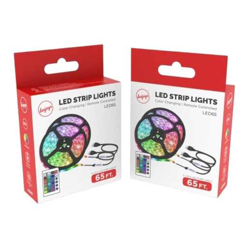 [Temp-HAM-001565] DEEJAYS LED STRIP LIGHTS 33FT