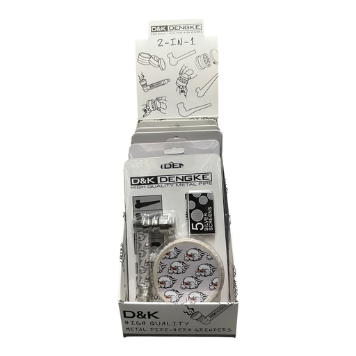 [Temp-HAM-001633] D&K DENGKE DK7107C 2 IN 1 METAL PIPE & GRINDER 6CT