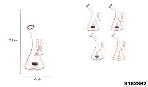 [Temp-HAM-001901] FLOW GLASS WATER PIPE #9152862