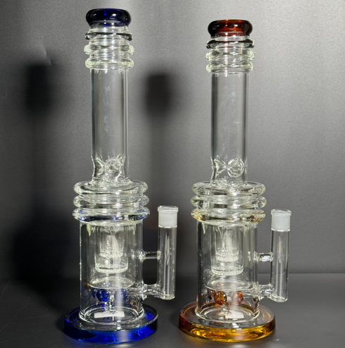 [Temp-HAM-002169] GLASS WATER PIPE 16.5" #DYW-66 ASSORTED COLORS