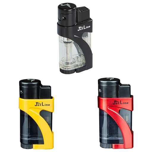 [Temp-HAM-002556] JETLINE PHANTOM TRIPLE FLAME POCKET TORCH LIGHTERS BOX OF 20