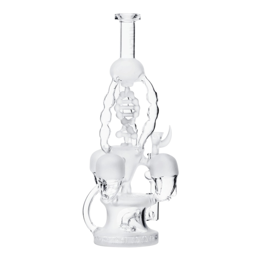 [Temp-HAM-002590] JUICYJ CYBORG MOLECULE 14" GLASS WATER PIPE #JJ-201-SB