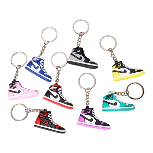 [Temp-HAM-002671] KEY CHAIN #A13 MINI NIKE SNEAKERS MIX DESIGNS 20CT BAG