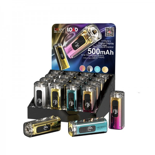 [Temp-HAM-003024] LOOKAH LOAD LIMITED 510 CARTRDIGE BATTERY 16CT DISPLAY