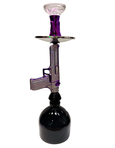 [Temp-HAM-003255] LUXX ROYAL TRIGGER BLING GUN HOOKAH