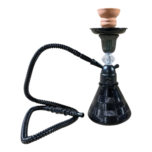 [Temp-HAM-005481] ZEBRA RODMAN 1 HOSE HOOKAH ASSORTED COLORS