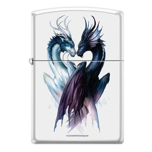 [Temp-HAM-005585] ZIPPO LIGHTER YIN YANG DRAGONS DESIGN 214