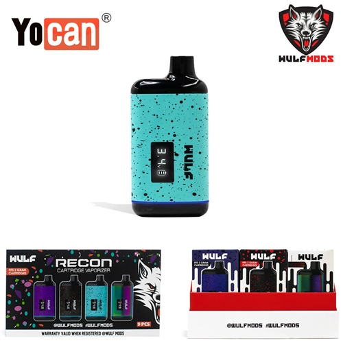 [WULF-18402] WULF RECON CARTRIDGE VAPORIZER BOX OF 9