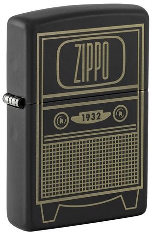 [ZIPP-09431] ZIPPO LIGHTER ZIPPO VINTAGE TV DESIGN 48619