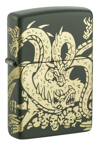 [ZIPP-18240] ZIPPO LIGHTER DRAGON DESIGN 48907