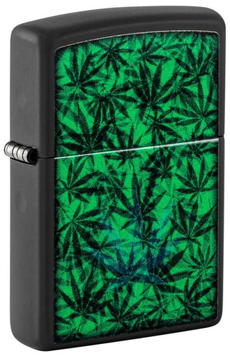 [ZIPP-18248] ZIPPO LIGHTER CANNABIS DESIGN 48736