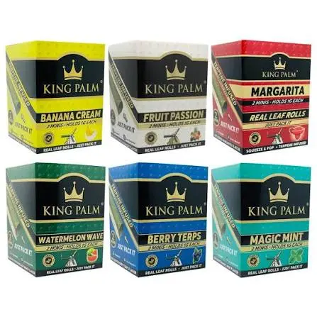KING PALM 2 CONES MINIS 1G BOX OF 20
