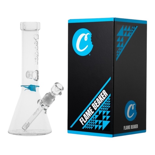 [TEMP-NEW-0000220] COOKIES FLAME BEAKER 13" GLASS WATER PIPE