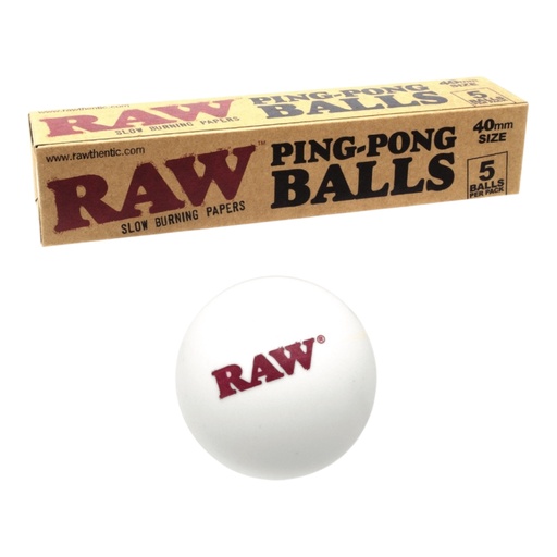 [TEMP-NEW-0000435] RAW PING PONG BALLS 5CT