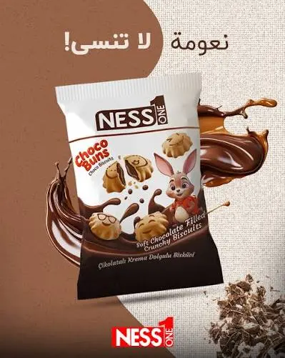 NESSONE CHOCO BUNS 24PCS 